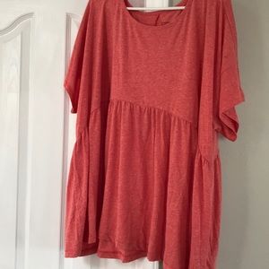 Anthropologie Oversized Peplum Tunic